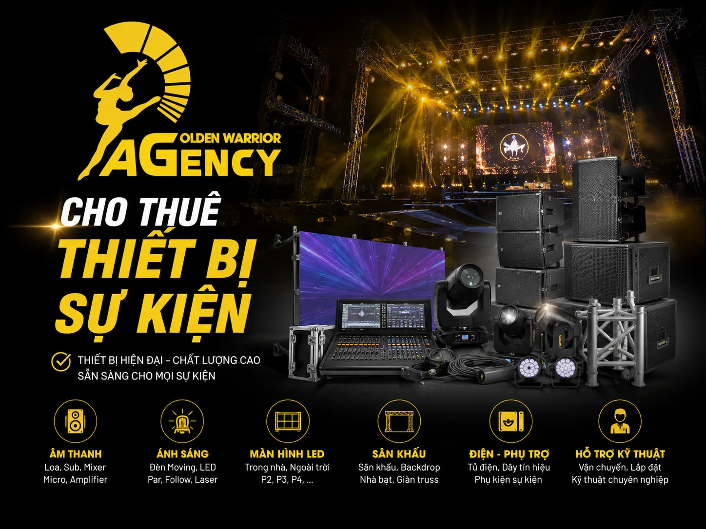 Cho thuê thiết bị