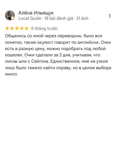 Ảnh chụp đánh giá khách hàng trên Google Maps 1